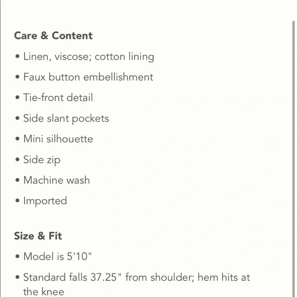 Maeve Anthropologie Twist Front Mini Dress - Picture 13 of 14